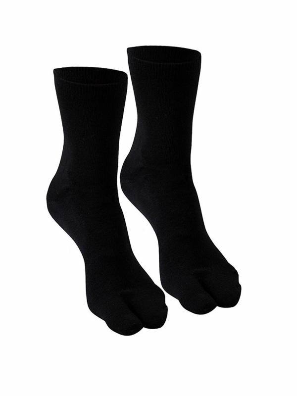 Black Panther Women’s Toe Thumb Socks Cotton (Black)