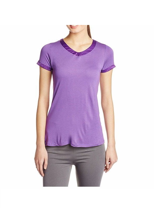 Enamor Women’s T-shirt TE01 (Amaranth Purple)