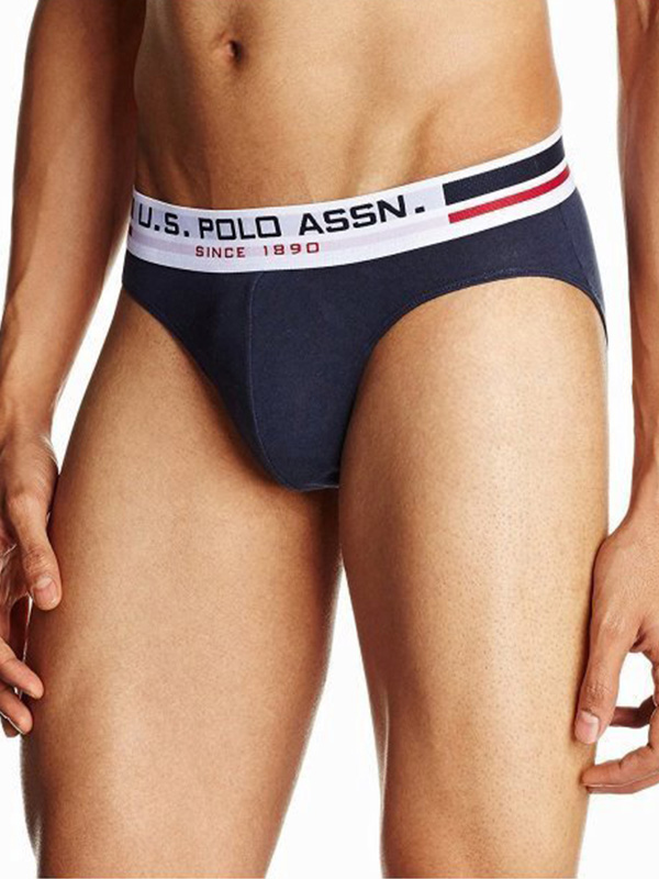 US Polo Cotton Bikini Brief- I005-615-p1 (Navy Blue)