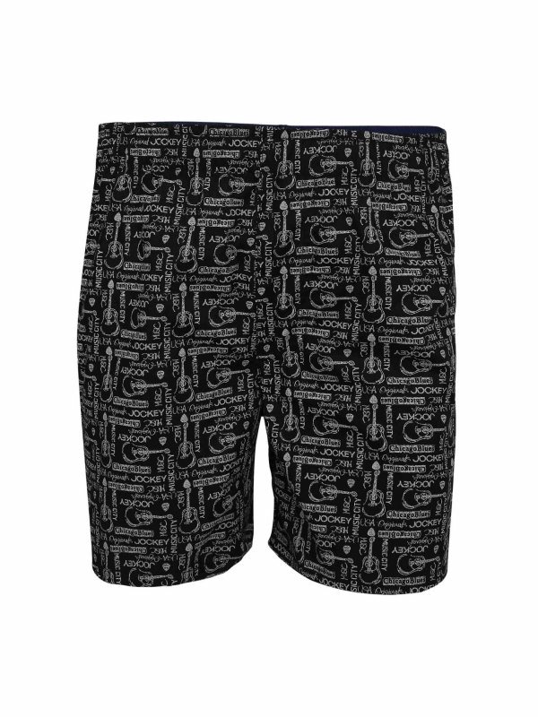 Jockey Kid’s Boxer Assorted Shorts- UB08 (Black Print)