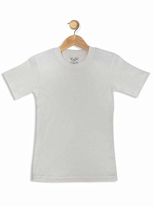 Jockey Kids Short Sleeve Thermal Vest- KT03 (Off White)